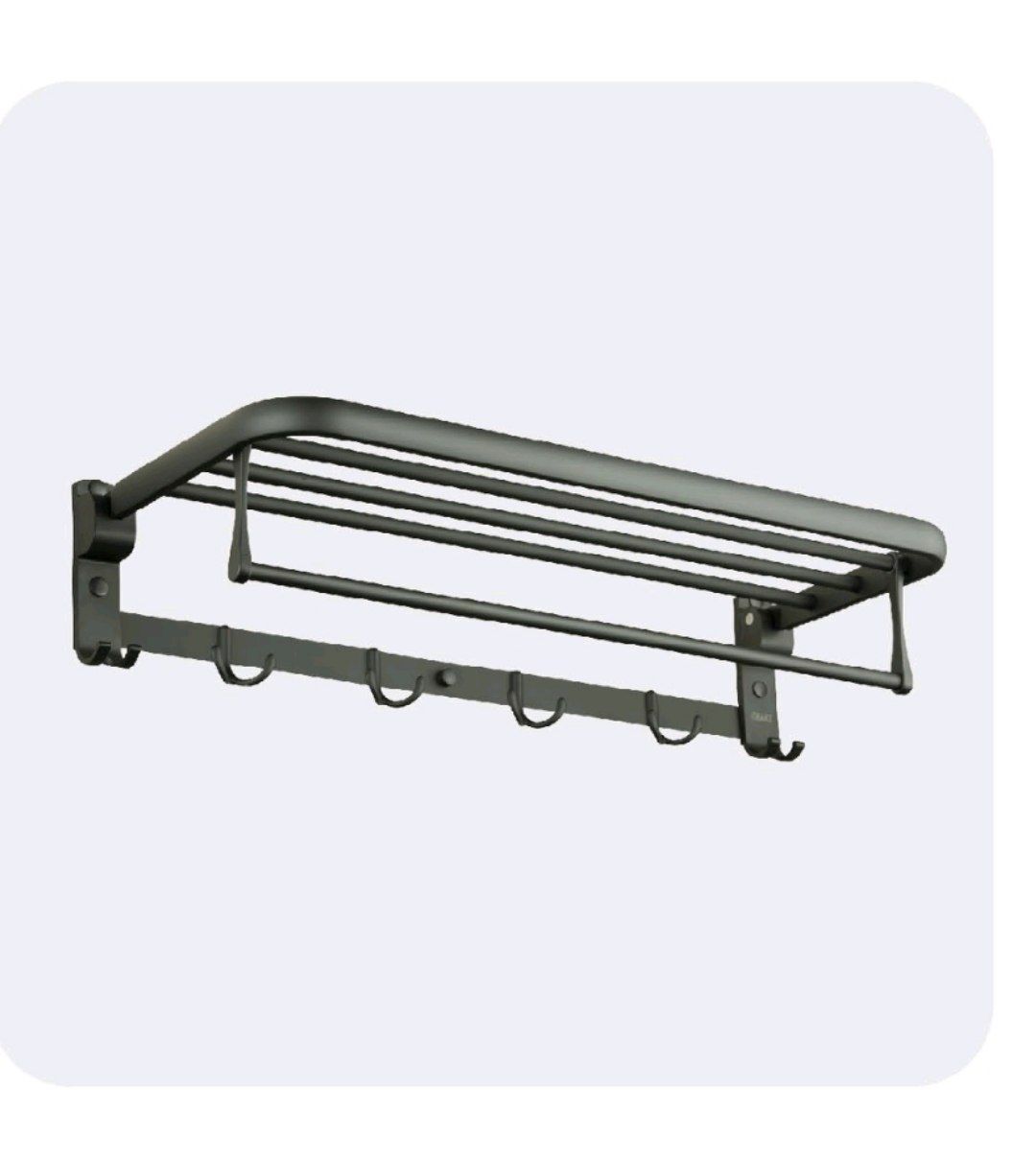 رخت آویز حمام 60 سانتی Smart کد 6620