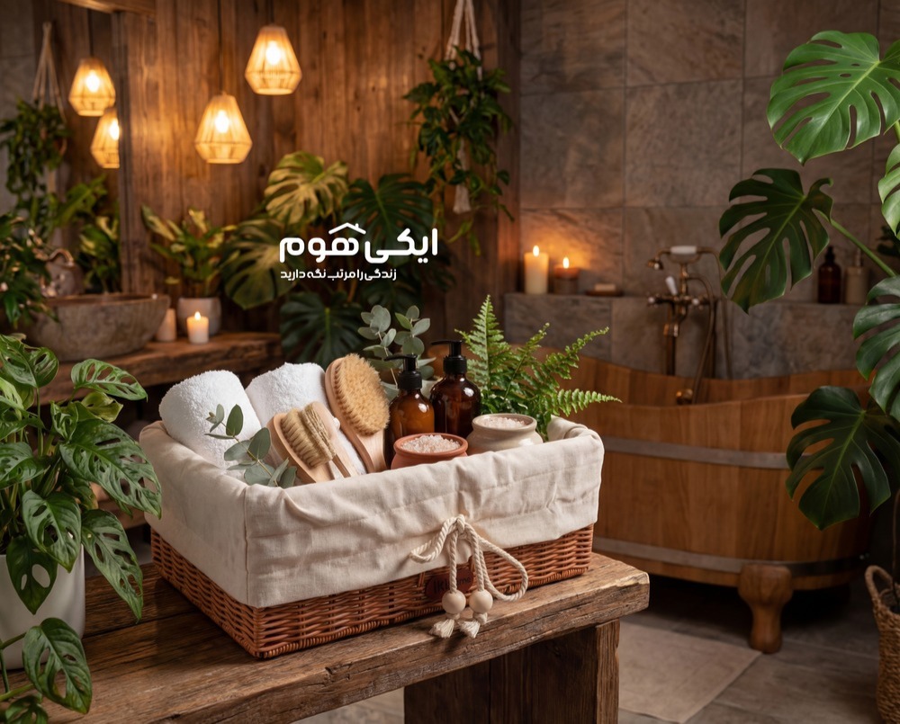 سبد حصیربافت مایا