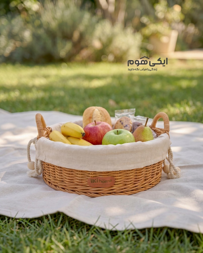 سبد حصیربافت لونا